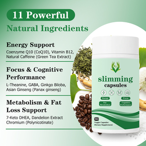 OEM ODM Wholesale Slimming Capsules Sustained Energy Superiorfocus Natural Fat Loss 3 In 1 Dietary <b>Supplement</b> - Product Image 3