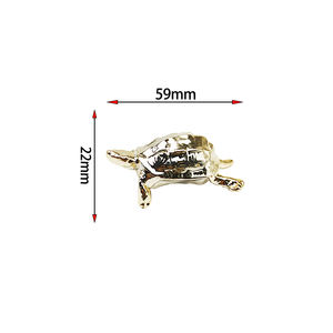 <span class=keywords><strong>Tortue</strong></span> en plastique contemporaine poignée de dessin animé armoire armoire poignée de porte chambre d'enfants tiroir conque champignon poignée accessoires - Product Image 4