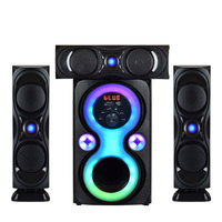 Système de son home cinéma en promotion, haut-parleur d'ordinateur avec woofer, haut-parleur LED, système de haut-parleurs multimédia 5.1 HI-FI
