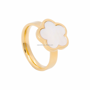Gold Girl Plated Finger Design Size Flower Jewelry Women <strong>Rings</strong> Moissanite Shell <strong>Engagement</strong> Stainless Steel <strong>Cake</strong> <strong>Ring</strong> - Product Image 1