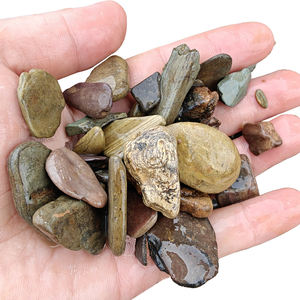 Batu Aliran Dekoratif Ramah Lingkungan Alami untuk Akuarium, Filtrasi Dasar Tangki Ikan, Ornamen Taman, Bentuk Tidak Beraturan - Product Image 4