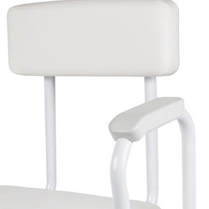 Tabouret de bar à dossier haut, design moderne en fer forgé, pour équipement de sécurité de salle de bain LQX-160006 - Product Image 1