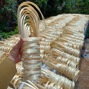 Eco Friendly Bamboo Cup Holder Handmade Bamboo Drinkware From Vietnam Factory High Quality Natural Material - Product Image 1