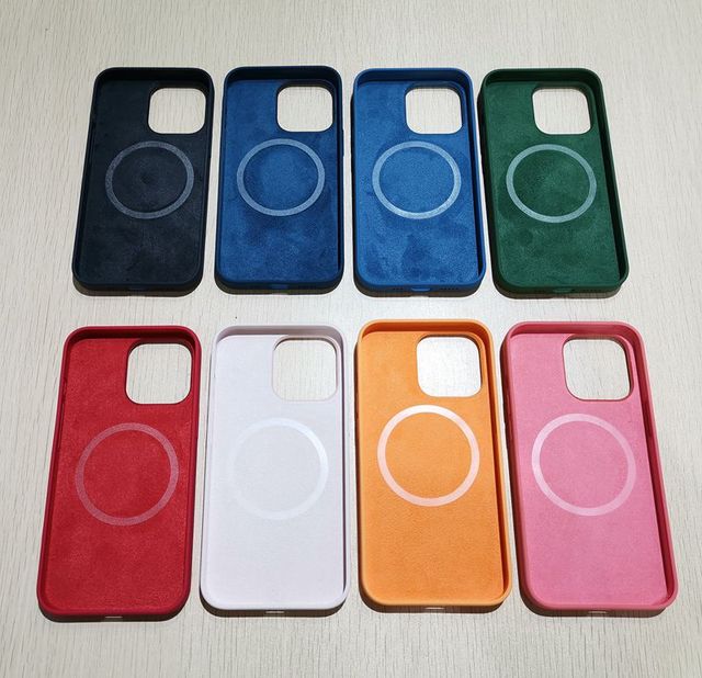 Tschick for iPhone 13 Pro Max Magnetic Liquid Silicone Case Luxury Wireless Charging Cover Phone Case for iPhone 13 Mini