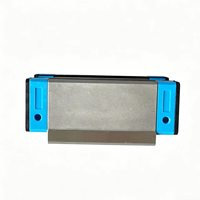 Bloc de guidage linéaire en acier de précision SLM SMH-B avec palier à bride, longue durée de vie, longueur personnalisée pour routeur CNC et applications robotiques
