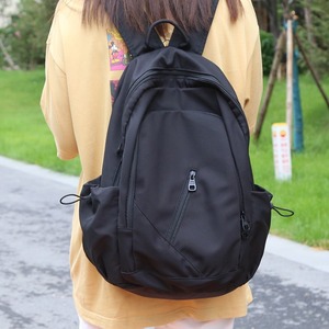 Student <b>Backpack</b> 18 In Gray Solid Color Unisex <b>Computer</b> Interlayer Everyday Use - Product Image 3