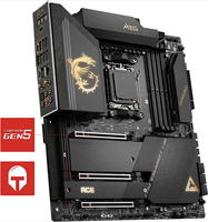 UNTUK MSI MEG X670E Motherboard ATX AM5 soket DDR4 saluran memori ganda untuk AMD untuk Ryzen 7000 Server baru SATA Hard Drive