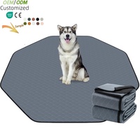 Extra große, waschbare Hundepipi-Pads für mehrere Haustiere, wiederverwendbare Trainingsmatten, stark saugfähig, gesteppte Welpenunterlagen für große Hunde