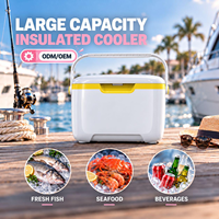 Conteneur isotherme pour stockage à froid avec revêtement alimentaire sécurisé et couvercle à verrouillage sécurisé pour le transport commercial, fournisseur OEM ODM