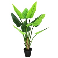 Arbre artificiel Philodendron de 125 cm de haut, grande plante tropicale verte d'intérieur pour la maison, le salon, le bureau, la décoration commerciale