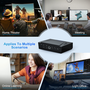 Mini Văn Phòng Máy Tính Để Bàn Kinh Doanh <span class=keywords><strong>PC</strong></span> Với 3 Màn Hình DDR5 Max 64GB <span class=keywords><strong>RAM</strong></span> Win 11 Intel Chipset Fan-New - Product Image 6