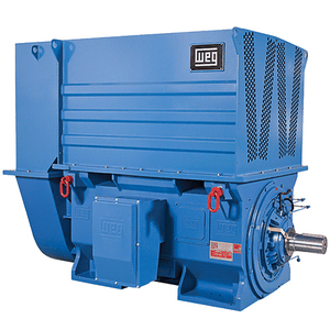 Motor de CA Trifásico de Alta Tensión WEG, Eficiencia IE3, 6/10KV, 185KW-4000KW, IP54/IP55, Montaje con Brida - Product Image 2