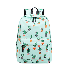 Cute Polyester <b>Backpack</b> OEM Primary Secondary <b>Students</b> Cartoon Printed <b>Backpack</b> Wholesale Custom Special Design - Product Image 1