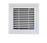Grilles de ventilation HVAC, grilles de retour d'air au plafond, filtre, grille diffuseur