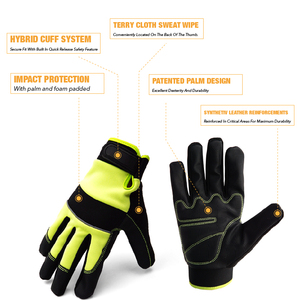 Gants de travail de sécurité pour mécanicien Gants durables et légers pour le travail à domicile - Product Image 2