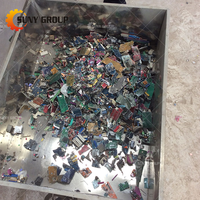 Machine de recyclage des déchets électroniques, des cartes mères d'ordinateurs, des téléphones portables, des téléviseurs, des cartes de circuits imprimés