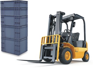 Eu43175 Nhà Máy Giá tái sử dụng nặng nhựa hậu cần lưu trữ Crate Stackable và tái chế EU nhựa doanh thu hộp - Product Image 6