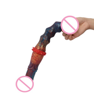 Consoladores de silicona de doble cabeza LUUK, consoladores de caballos realistas, juguetes sexuales para <span class=keywords><strong>lesbianas</strong></span> - Product Image 5