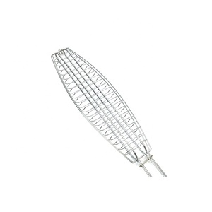 Nuevo producto Multifuncional Cocina al aire libre Parrilla antiadherente Red Parrilla de hierro fundido en forma de pez - Product Image 5