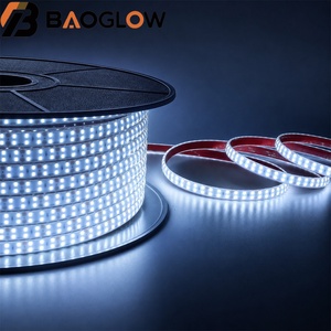 ไฟ LED แบบกันแสงสะท้อน 240LED/M 2835 แถบไฟ LED 24V 14W/M 10 มม. แผ่นทองแดง 18/35 IP68 ซิลิโคนกันน้ำแบบแข็ง ตัดได้ทุกๆ 2.5 ซม. สำหรับภายนอกอาคาร - Product Image 4