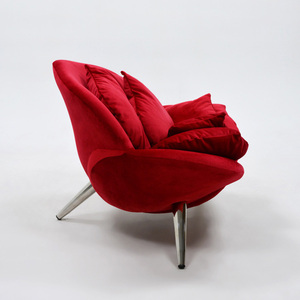 Luxury Leisure Single <b>Sofa</b> Modern Multi-layer <b>Lounge</b> Chair Shaped Rose-petal-chair Home Office Beautiful Velvet <b>Lounge</b> Chair - Product Image 4