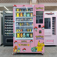 Distributeur automatique de boîtes aveugles personnalisées avec lecteur de cartes, distributeur automatique de jouets pour enfants à vendre, distributeur automatique de Pokémon pour parc de jeux