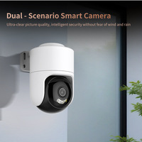 Étanche à l'eau et à la poussière 360 °   Caméra de sécurité sans fil à vision nocturne complète pour la surveillance intérieure et extérieure de la maison