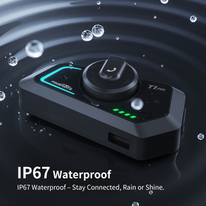 Fodsports T1 PRO 6Riders 2KM para casco de motocicleta con Bluetooth <span class=keywords><strong>Intercom</strong></span> Riders <span class=keywords><strong>Intercom</strong></span> Comunicator Motocicletas Accesorio de auriculares - Product Image 5