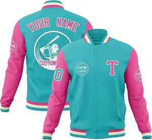 Custom Logo Varsity <b>Jacket</b> Men Women Sublimation Print Baseball <b>Jacket</b> Personalized Team School Bomber <b>Jacket</b> Streetwear - Product Image 2