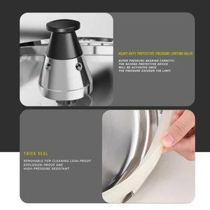 Cuisinière à gaz multifonction grande capacité pour restaurant, autocuiseur en alliage d'aluminium de 15 à 50 <span class=keywords><strong>litres</strong></span> - Product Image 3
