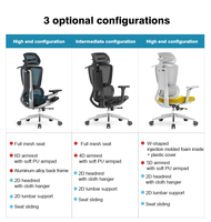 Foshan Fabricant Vente en gros Chaise ergonomique de haute qualité Équipement de bureau Mobilier de bureau à domicile Accoudoir 6D