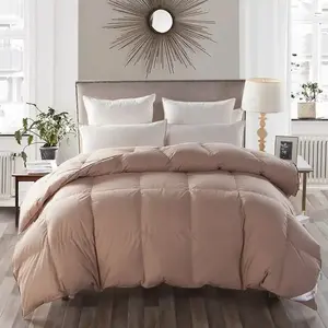 2024 China High Quality Duck Goose Feather Down Quilt Winter Duvet Luxury Household Duvet Cover Supplier