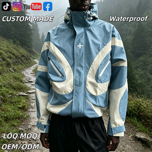 <span class=keywords><strong>Giacca</strong></span> Impermeabile da <span class=keywords><strong>Uomo</strong></span> con Cappuccio in Nylon Personalizzata con Stampa a Colori per Escursionismo e <span class=keywords><strong>Trekking</strong></span> in Montagna - Product Image 1