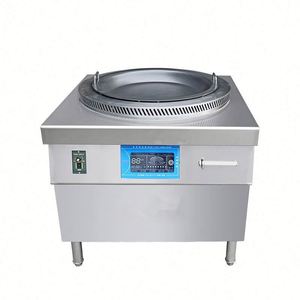 <span class=keywords><strong>Four</strong></span> à frire électromagnétique rotatif TEBAK pour raviolis, cuisinière à induction commerciale, cuisinière à induction à brûleur unique, wok à induction - Product Image 1