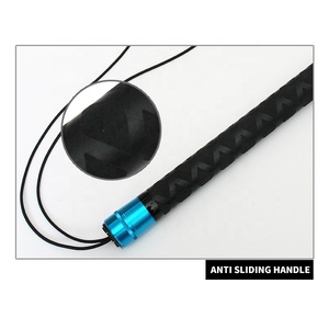 HOWELL 130cm Épuisette télescopique en <span class=keywords><strong>carbone</strong></span> pliable en plastique moulé Nylon maille poisson filet à main 16*7mm PVC enduit pour <span class=keywords><strong>carpe</strong></span> Europe - Product Image 6