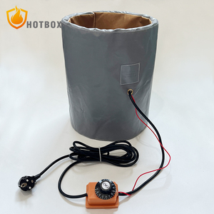 Cubierta de calefacción de aislamiento de manta eléctrica Flexible Industrial para equipo de tubería de válvula y equipo de laboratorio - Product Image 1
