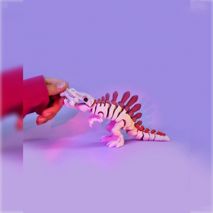 Modèle de dinosaure Spinosaurus imprimé en 3D sur mesure en PLA, figurine de dinosaure réaliste, jouet de collection, décoration de bureau - Product Image 6
