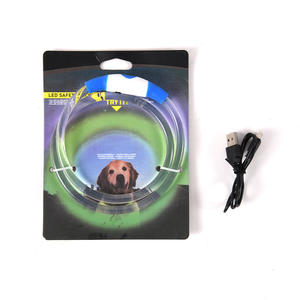 <span class=keywords><strong>Collar</strong></span> luminoso LED recargable por USB para mascotas, <span class=keywords><strong>collar</strong></span> de perro con Flash, <span class=keywords><strong>Collar</strong></span> de perro con luz Led para perros pequeños, medianos y grandes - Product Image 2