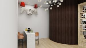 Kasaro แผ่นไม้อะคูสติกสไตล์โมเดิร์นใหม่สำหรับห้องนั่งเล่นห้องนอนโรงพยาบาล - Product Image 5