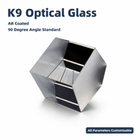 Pentaprisme optique MC030-ZJWL-1 en verre K9, prisme à 90 degrés ±1 arceconde pour la mesure de la rectitude et du parallélisme de l'autocollimateur