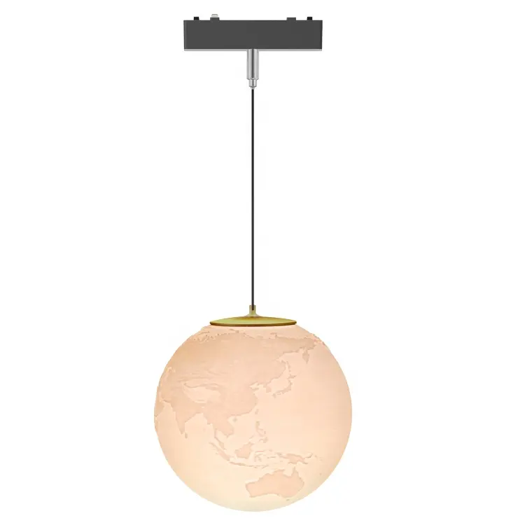 Ультратонкая подвесная потолочная лампа 6 см с магнитной дорожкой 48 В постоянного тока, алюминиевая Магнитная светодиодная Подвесная лампа