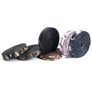 <strong>High</strong> <strong>Quality</strong> <strong>Custom</strong> Camouflage Printed <strong>Polyester</strong> Webbing <strong>Tape</strong> 15-25mm Size for Tactical Bag and Backpack - Product Image 2