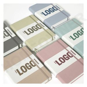 High Quality Pink Disc <b>Bound</b> Jounal Hardcover <b>Spiral</b> Planners and <b>Notebooks</b> Custom 2023 Refillable Sticky Note Custom Logo - Product Image 1