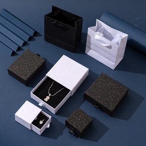 Boutique Necklace Drawer Case | Portable Embossed Sliding Box | Quality Support - Product Image 2