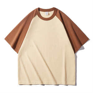 Camiseta Personalizada de Color Sólido, 300g, Algodón Grueso, Manga Corta, Ropa Informal con Impresión de Logotipo, Ropa DIY - Product Image 2