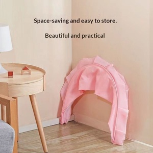Tenda Pieghevole Rosa per Bambini, Zanzariera Portatile in Poliestere per Cameretta, Esterni, <span class=keywords><strong>Campeggio</strong></span> e Viaggi - Product Image 4