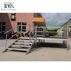 Escenario de Plataforma de Carga Pesada de Cuatro Patas Ajustables de Fácil Instalación en Oferta - Product Image 4