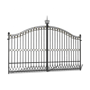 Beautiful Wrought Iron <b>Gate</b> Design - Product Image 6