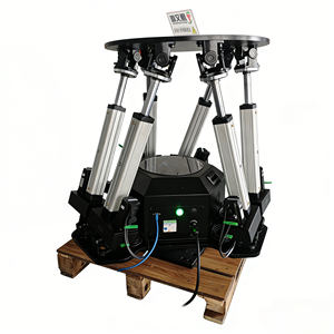 Base de movimiento de alta precisión de 6 ejes con control de <span class=keywords><strong>bus</strong></span> EtherCAT y precisión de 0.03 mm para pruebas aeroespaciales, plataforma 6DOF - Product Image 2