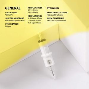 Agujas de Tatuaje Desechables y Seguras de Alta Calidad Quelle, 20 Piezas/Caja para Arte Corporal - Product Image 3